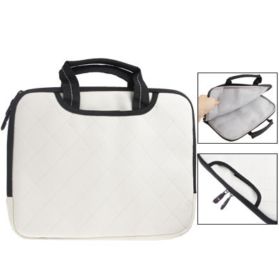 10.2 inch Netbook / Tablet Carry Case Laptop Bag (White) - Click Image to Close